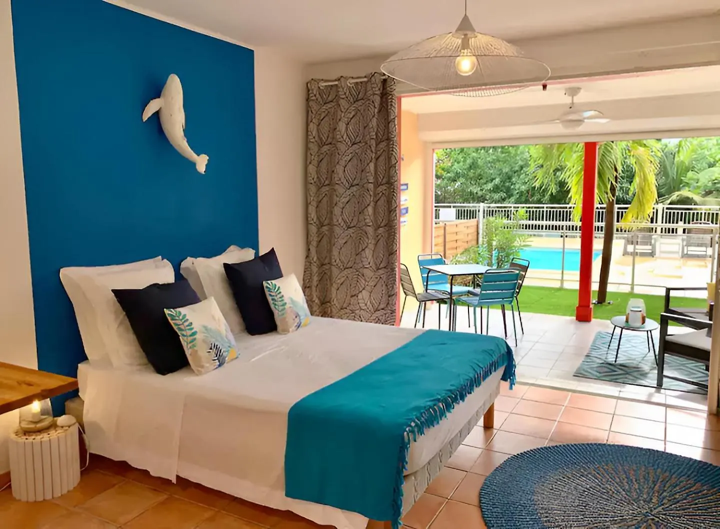 Charmant Studio Orient Bay Сен-Мартен